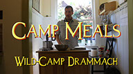 Camp Meals for hiking: Breakfast - Wild-Camp Drammach